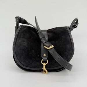 Michael Kors Jamie suede saddle bag